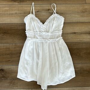 White romper!